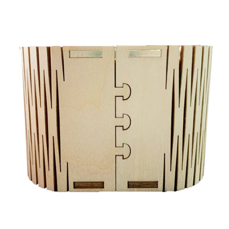 BT813X Solid Wood Ambient Light Wireless Bluetooth Speaker Home Night Light Wood Carving Pattern Audio, BT813X (Wood Color)