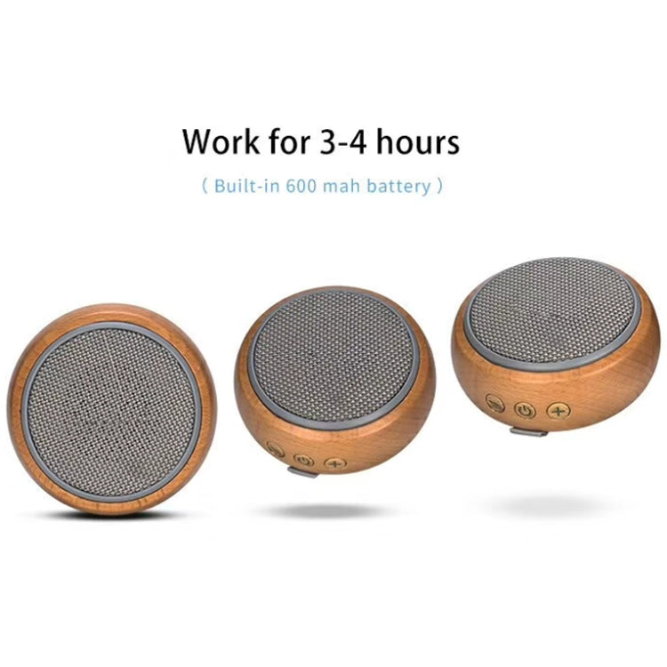 BT810 Small Outdoor Portable Wooden Bluetooth Speaker Support TF Card & 3.5mm AUX, BT810 (Black), BT810 (Silver Gray)
