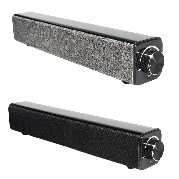 BT808 20W Desktop Computer Bluetooth Speaker 3D Stereo Sound Effect Home Speaker, BT808 (Black), BT808 (Silver Gray)