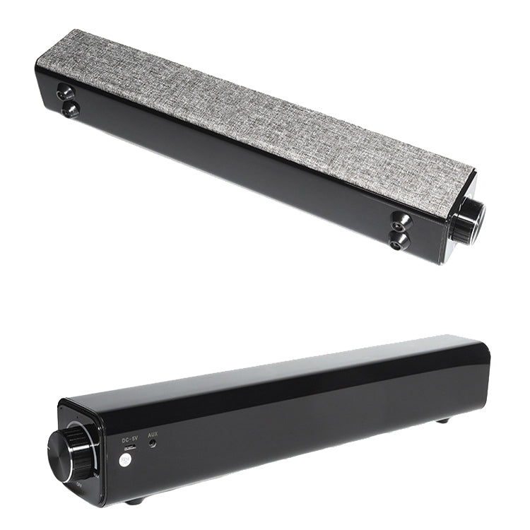 BT808 20W Desktop Computer Bluetooth Speaker 3D Stereo Sound Effect Home Speaker, BT808 (Black), BT808 (Silver Gray)