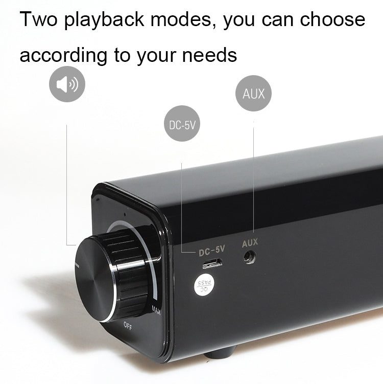 BT808 20W Desktop Computer Bluetooth Speaker 3D Stereo Sound Effect Home Speaker, BT808 (Black), BT808 (Silver Gray)