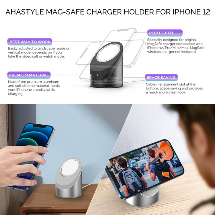 For IPhone12/13/14 Series AhaStyle PT137 Magnetic Charging Stand