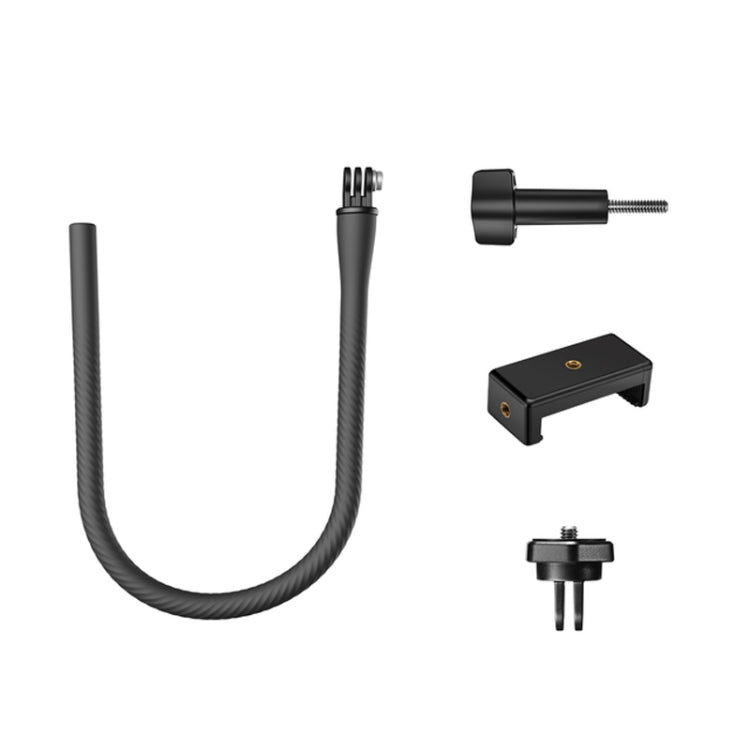 TELESIN Flexible Mount Bracket Octopus Tripod For Mini Action Camera and Mobile Phone,Spec:, Only Bracket, With Phone Clip Kit