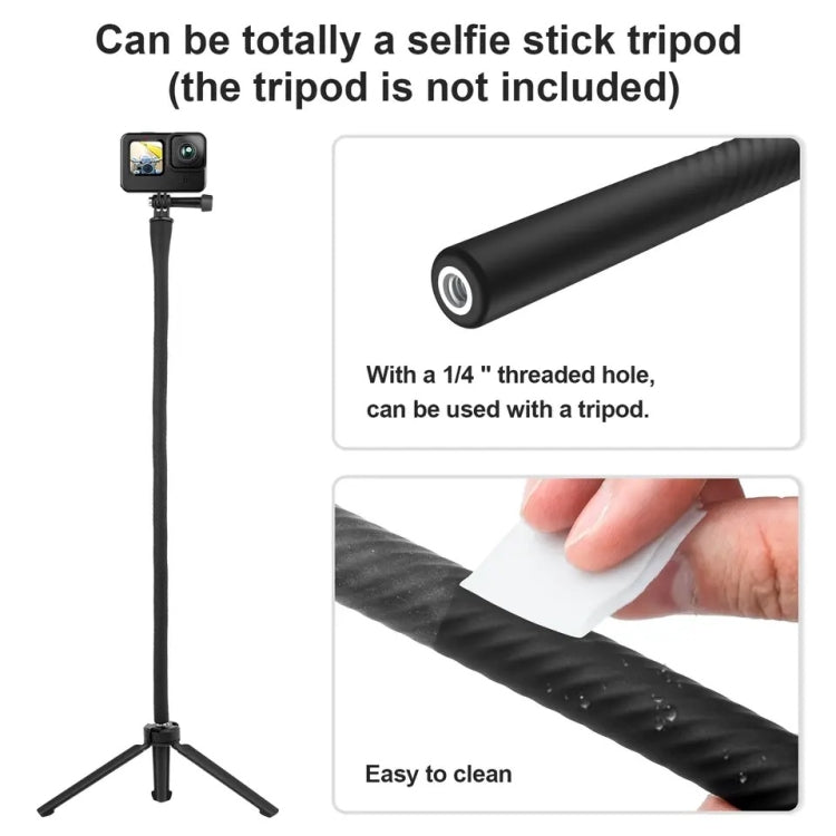 TELESIN Flexible Mount Bracket Octopus Tripod For Mini Action Camera and Mobile Phone,Spec:, Only Bracket, With Phone Clip Kit