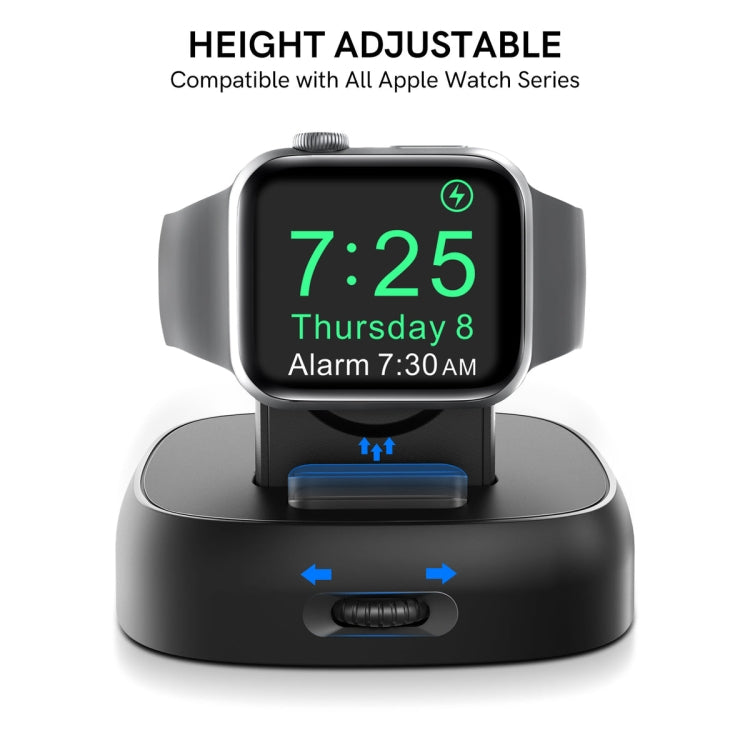 For Apple Watch AhaStyle PT143 Portable Charging Stand, Charging Head + Base, Charging Head