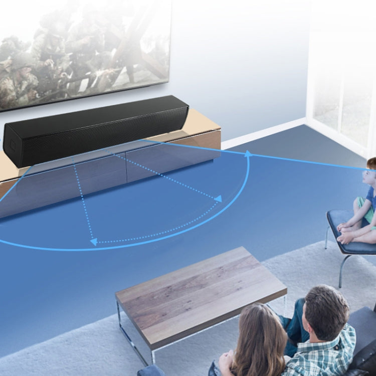 BT809S Desktop Long Gaming Bluetooth Speaker Computer USB Plug-in Intelligent Ambient Light Audio