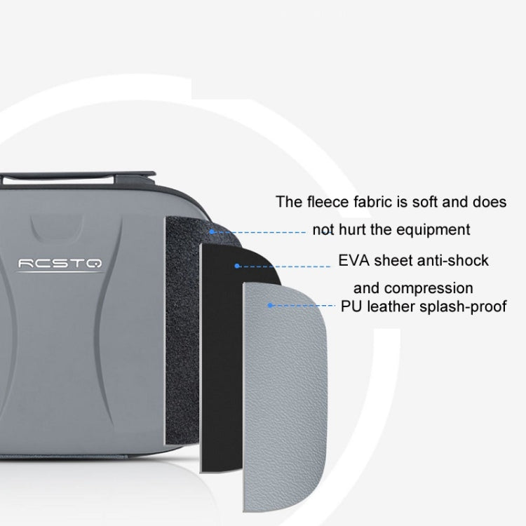 For DJI Mini 3 Pro RCSTQ Remote Control Portable Storage Bag