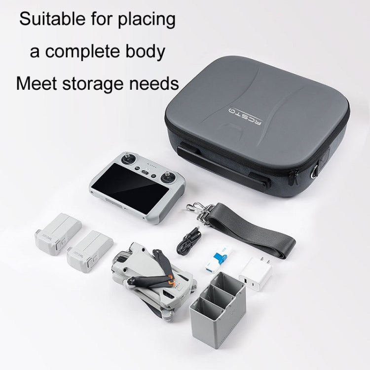 For DJI Mini 3 Pro RCSTQ Remote Control Portable Storage Bag