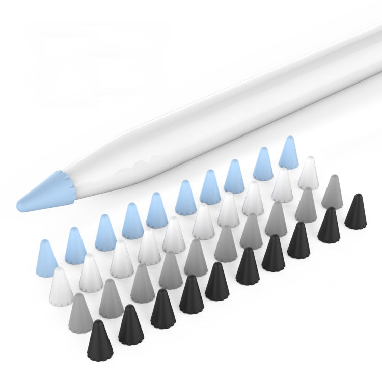 For Apple Pencil 1 / 2 AhaStyle PT107 40pcs Silicone Tip Protective Case