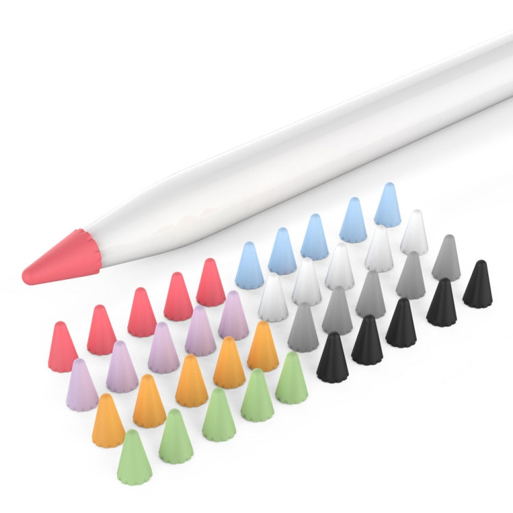 For Apple Pencil 1 / 2 AhaStyle PT107 40pcs Silicone Tip Protective Case