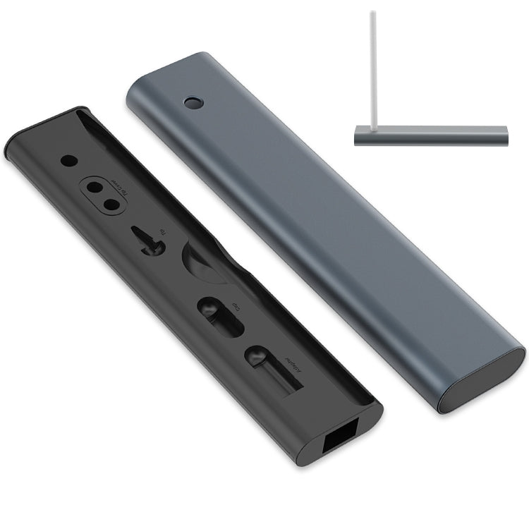 For Apple Pencil 1 / 2 AhaStyle PT145 Aluminum Storage Pen Case, PT145 (Silver), PT145 (Dark Gray)