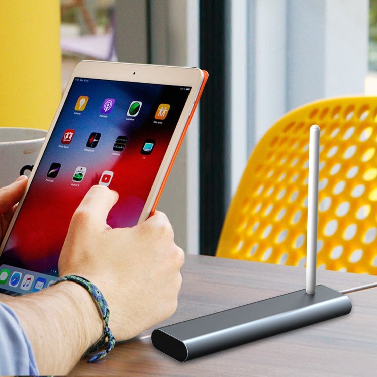 For Apple Pencil 1 / 2 AhaStyle PT145 Aluminum Storage Pen Case, PT145 (Silver), PT145 (Dark Gray)