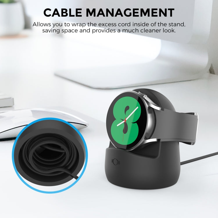 AhaStyle PT181 Watch Silicone Charging Stand For Galaxy Watch 3 / 4 / Active / Active 2