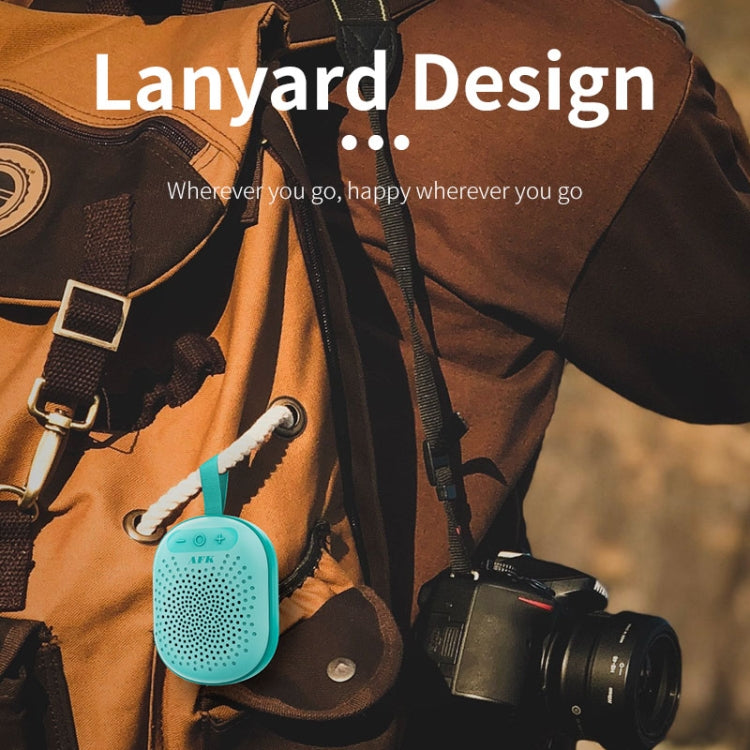 AFK BT-513 TWS Mini Portable RGB Light Bluetooth Speaker 3D Sound Effect Waterproof Bluetooth Audio, BT-513 (Pink), BT-513 (Green), BT-513 (Blue), BT-513 (Light Blue)