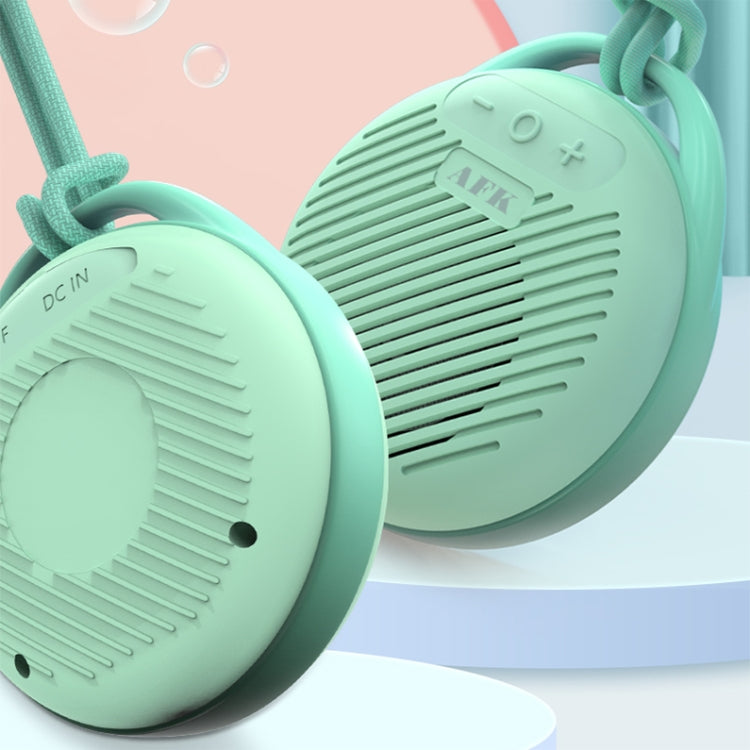 AFK BT-515 TWS Mini 3D Sound Effect Bluetooth Speaker Portable Waterproof RGB Light Audio, BT-515 (Lake Blue)