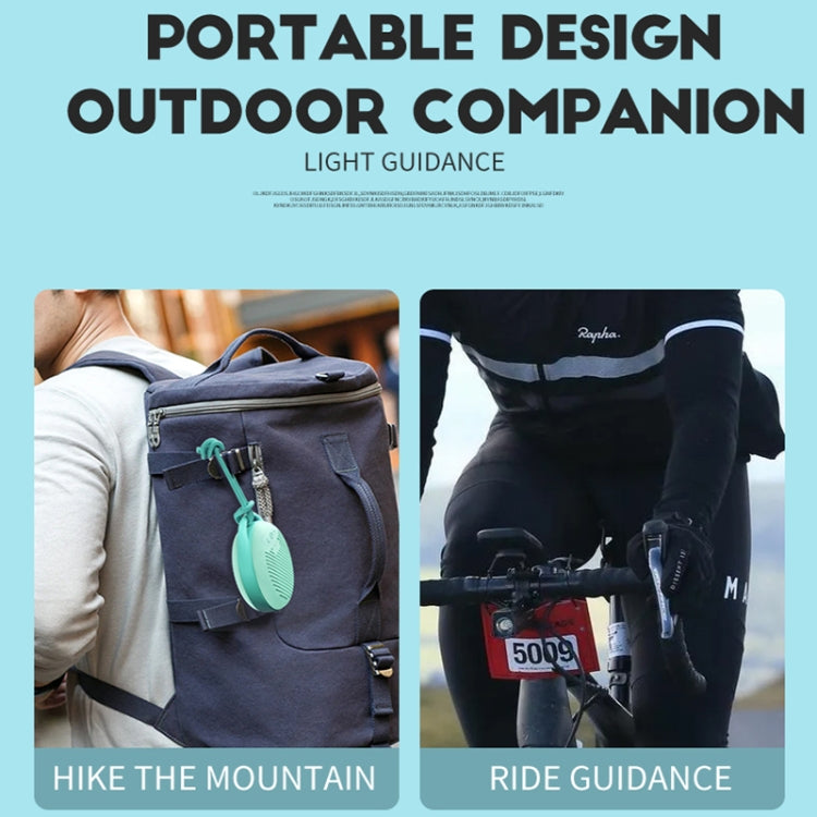 AFK BT-515 TWS Mini 3D Sound Effect Bluetooth Speaker Portable Waterproof RGB Light Audio, BT-515 (Lake Blue)