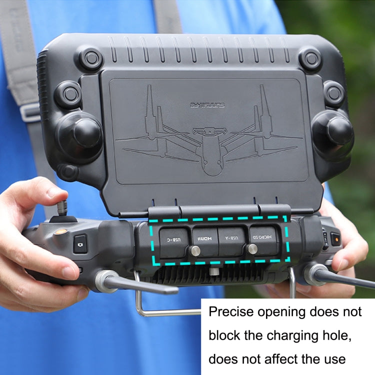 Sunnylife YK570 For DJI RC Plus Remote Control Protective Hood Plate Protective Cover, For DJI RC Plus