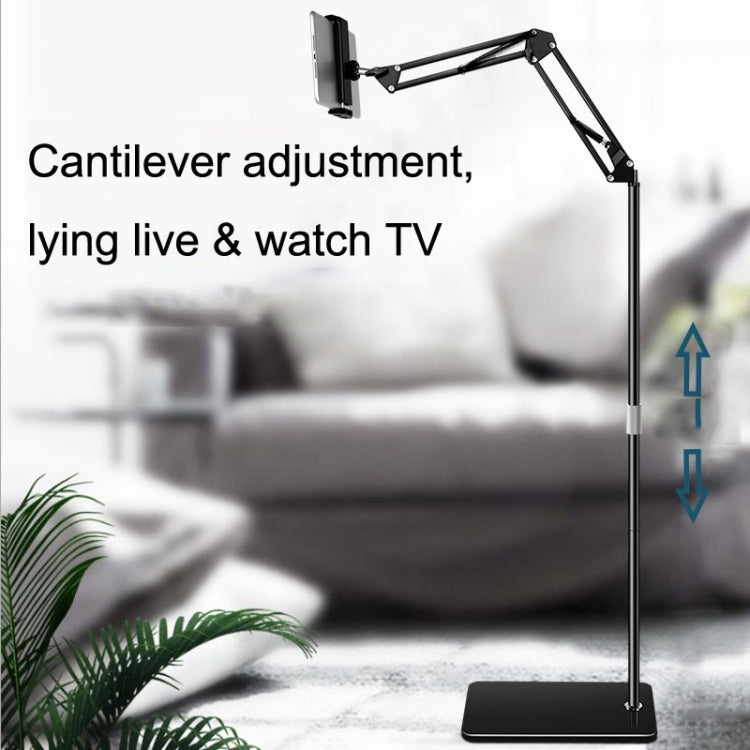155cm Mobile Phone Tablet Live Broadcast Bedside Lifting Bracket, 155cm Telescopic Floor Stand (White), 155cm Cantilever Floor Stand (White), 155cm Telescopic Floor Model (Black), 155cm Cantilever Floor Stand (Black)