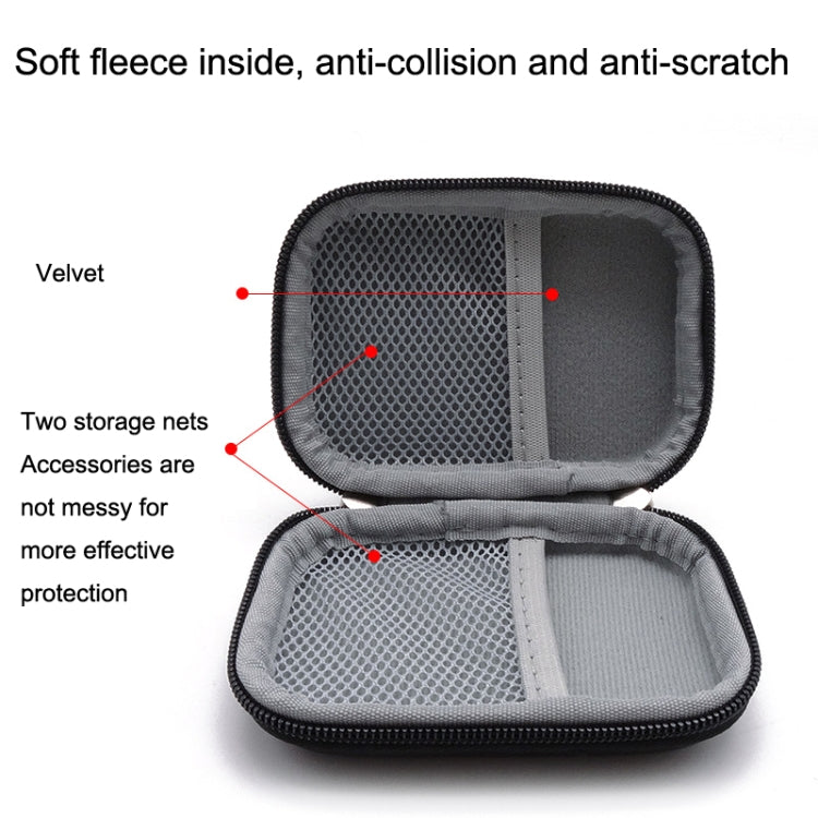 GHKJOK GH1803 EVA Data Cable U Disk Key Coin Wallet Mini Earphone Storage Box