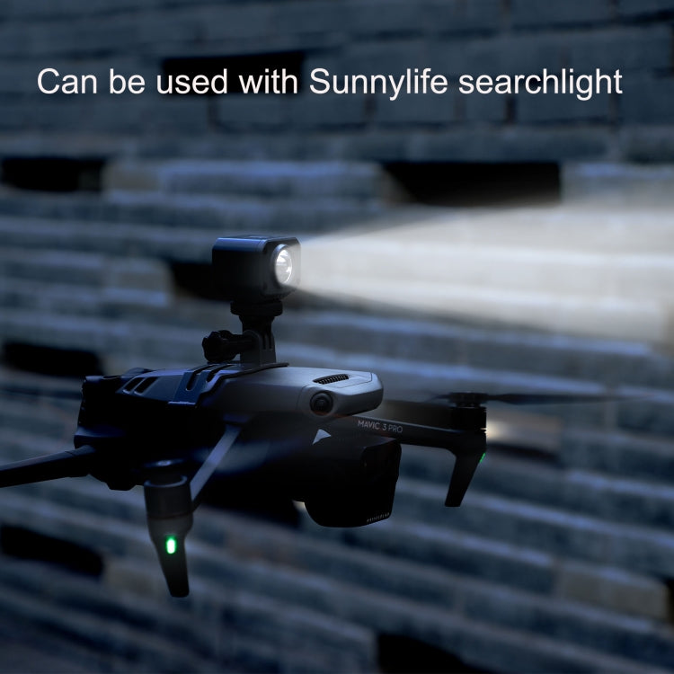 Sunnylife GZ580 For Mavic 3 Pro / Mavic 3 Classic / Insta360 X3 Camera Mount, Mount, Searchlight, Mount + Searchlight Set