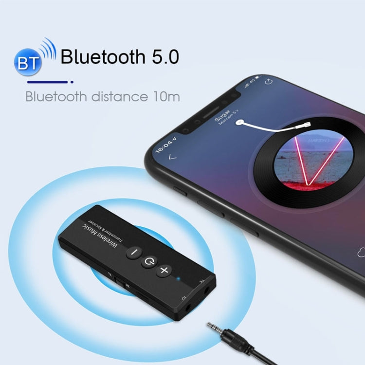 3 In 1 Bluetooth 5.0 Adapter TV Computer Wireless Audio Receiving Transmitter, ZF-360