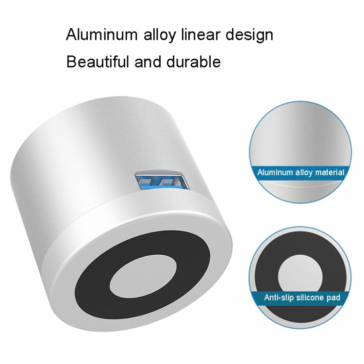 For Apple Pencil 1 USB Charging Adapter Metal Base With LED Indicator, A48 Black