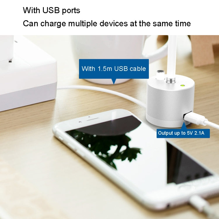 For Apple Pencil 1 USB Charging Adapter Metal Base With LED Indicator, A48 Black