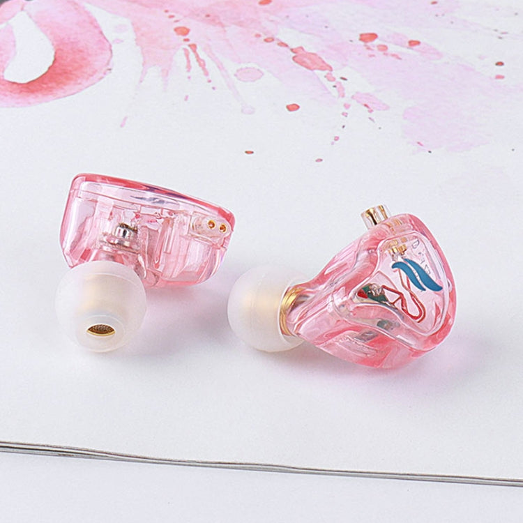 FZ In Ear Type Live Broadcast HIFI Sound Quality Earphone, With Mic Pink, Pink, Blue, With Mic Purple, Purple