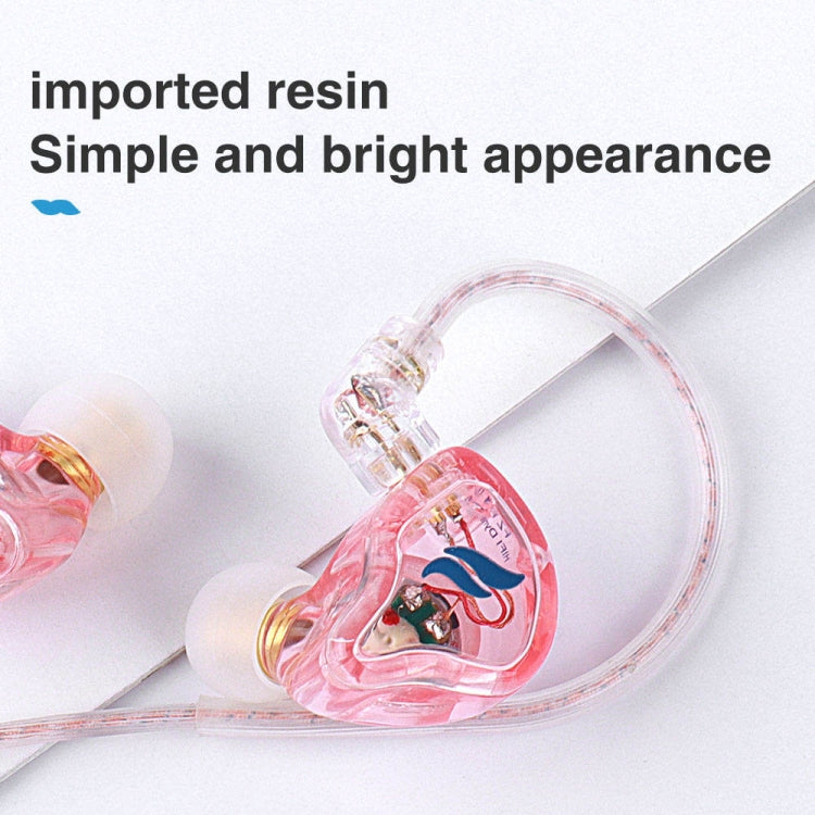 FZ In Ear Type Live Broadcast HIFI Sound Quality Earphone, With Mic Pink, Pink, Blue, With Mic Purple, Purple