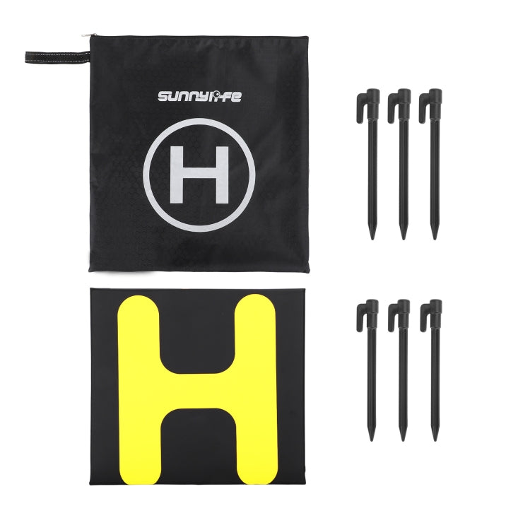 Sunnylife TJP10 110cm Hexagonal Double-Sided Folding With Ground Spikes Drone Universal Apron, 110cm