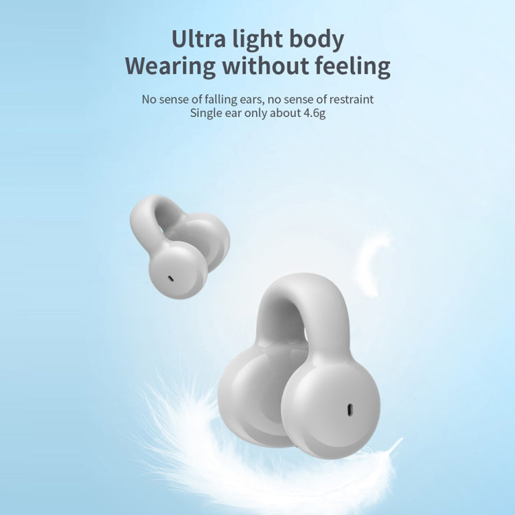 Clip Ear Stereo External Sound Without Hurting Ear Business Sports Model Bluetooth Earphones, YX03 (Grey), YX03 (Black), YX03 (White), YX03 (Pink)