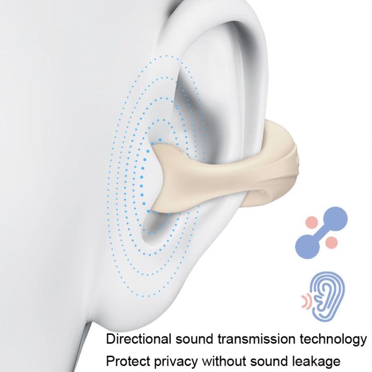 Single Ear Bone Conduction Bluetooth Earphone In-Ear Wearable Running Sports Mini, Single Ear (Pink), Single Ear (Blue), Single Ear (White), Single Ear (Skin Color), Single Ear (Black)