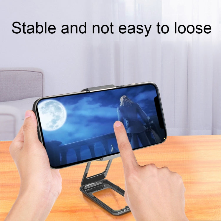 Back Clip Double Ring Magnetic Metal Folding Phone Bracket Desktop Lazy Ring Phone Holder, Back Clip (Rose Gold), Back Clip (Silver), Back Clip (Black)