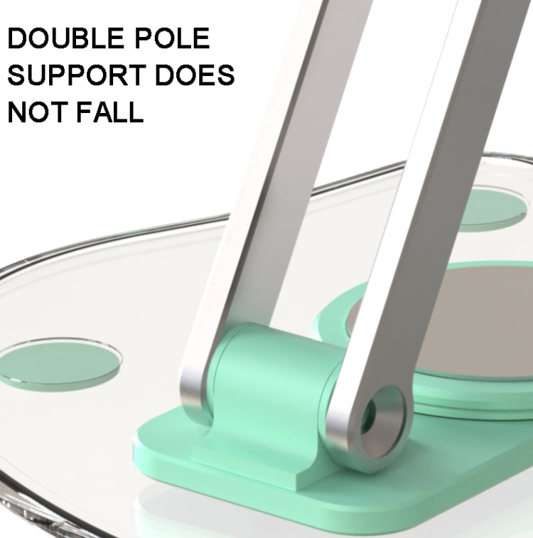 KF-Z11 Acrylic Tablet PC Mobile Phone Bracket Desktop Rotating Foldable Lazy Non-slip Phone Support Frame