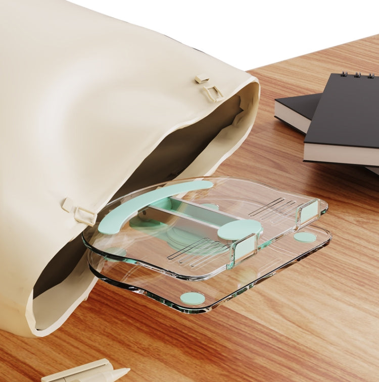 KF-Z11 Acrylic Tablet PC Mobile Phone Bracket Desktop Rotating Foldable Lazy Non-slip Phone Support Frame