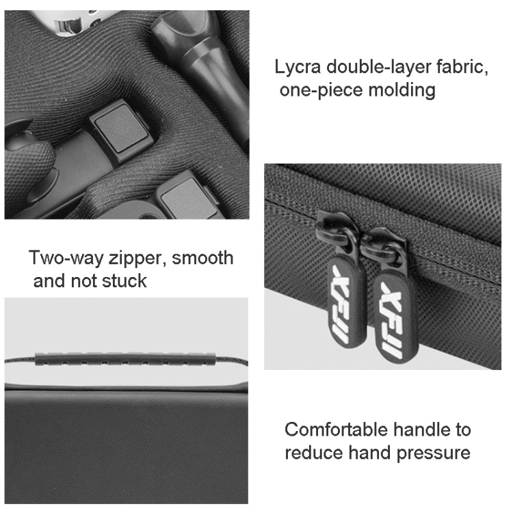 For Insta360 GO 3  XFJI Storage Bag Portable Travel Bag Complete Carrying Case, For Insta360 GO 3