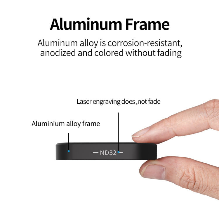 For GoPro Hero11 Black / HERO10 Black / HERO9 Black TELESIN Lens Filter, CPL, ND8/16/32, ND8/16/32+CPL