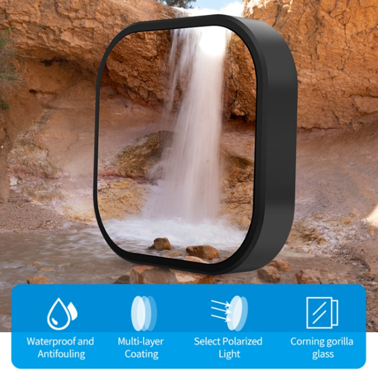 For GoPro Hero11 Black / HERO10 Black / HERO9 Black TELESIN Lens Filter, CPL, ND8/16/32, ND8/16/32+CPL