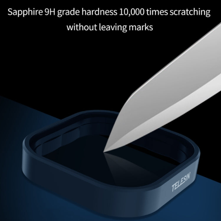 For GoPro Hero11 Black / HERO10 Black / HERO9 Black TELESIN Lens Filter, CPL, ND8/16/32, ND8/16/32+CPL