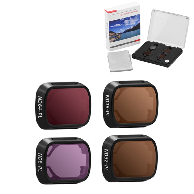 For DJI MINI3/MINI 3PRO BRDRC Filter Protective Glass, UV Filter, CPL Filter, ND8-PL Filter, ND16-PL Filter, ND32-PL Filter, Filter ND64-PL, 4pcs/set UV+ND8PL+ND16pl+ND32PL, 4pcs/set ND8PL+ND16PL+ND32PL+ND64PL, 6pcs/set UV+CPL+ND8PL+ND16PL+ND32PL+ND64PL