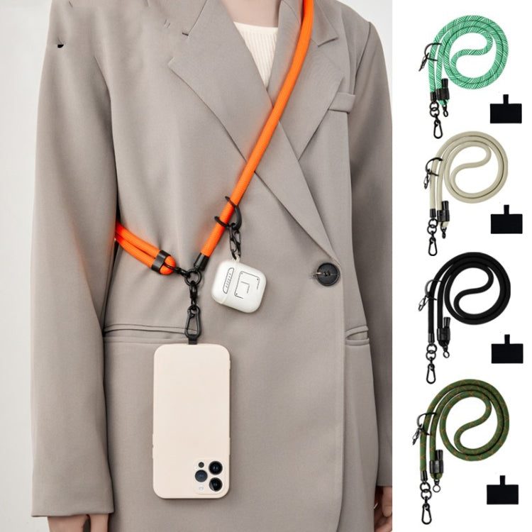 10mm Thick Rope Mobile Phone Lanyard Spacer Adjustable Anti Theft Phone Strap