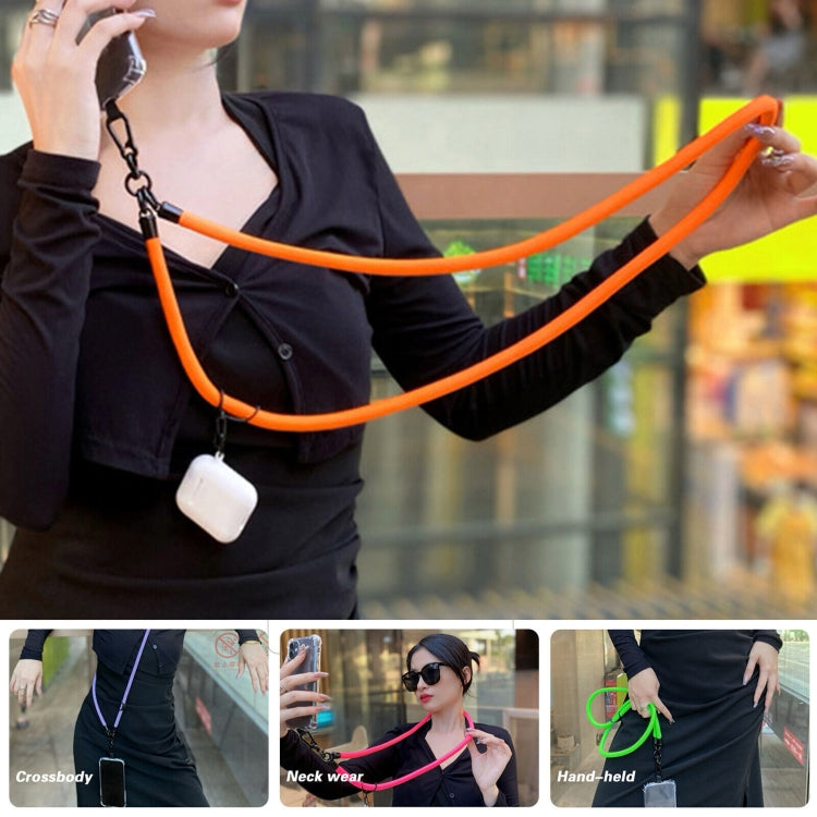 10mm Thick Rope Mobile Phone Lanyard Spacer Adjustable Anti Theft Phone Strap