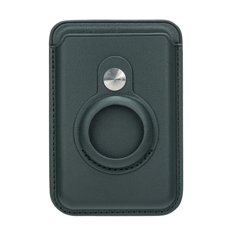 For AirTag 2nd Gen / AirTag 1st Gen Positioner Fiber Card Clip Anti-Theft Card Tracker Protection Cover, Magnetic