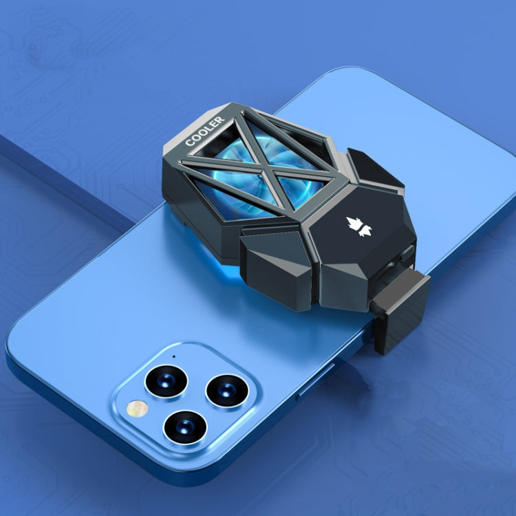 Mobile Phone Universal Radiator With Two Speed Ultra Long Battery Life, Charging Model Black White, Charging Model Black, Plug Model Black White, Plug Model Black