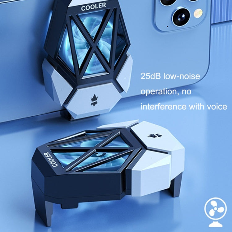 Mobile Phone Universal Radiator With Two Speed Ultra Long Battery Life, Charging Model Black White, Charging Model Black, Plug Model Black White, Plug Model Black