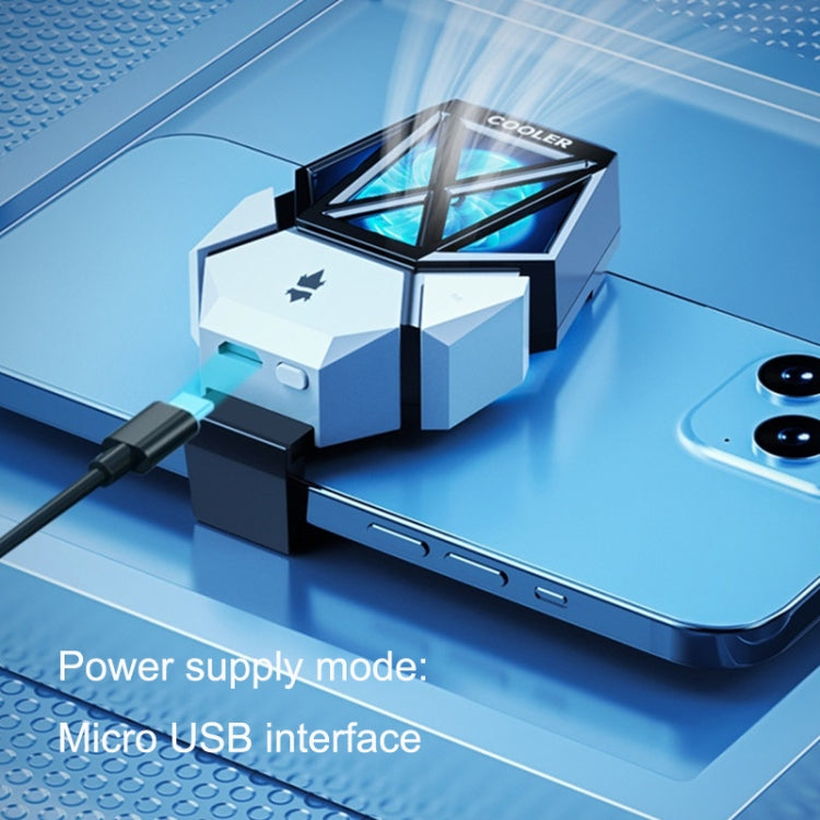 Mobile Phone Universal Radiator With Two Speed Ultra Long Battery Life, Charging Model Black White, Charging Model Black, Plug Model Black White, Plug Model Black