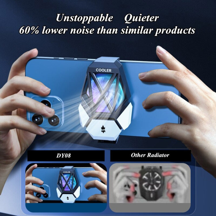 Mobile Phone Universal Radiator With Two Speed Ultra Long Battery Life, Charging Model Black White, Charging Model Black, Plug Model Black White, Plug Model Black