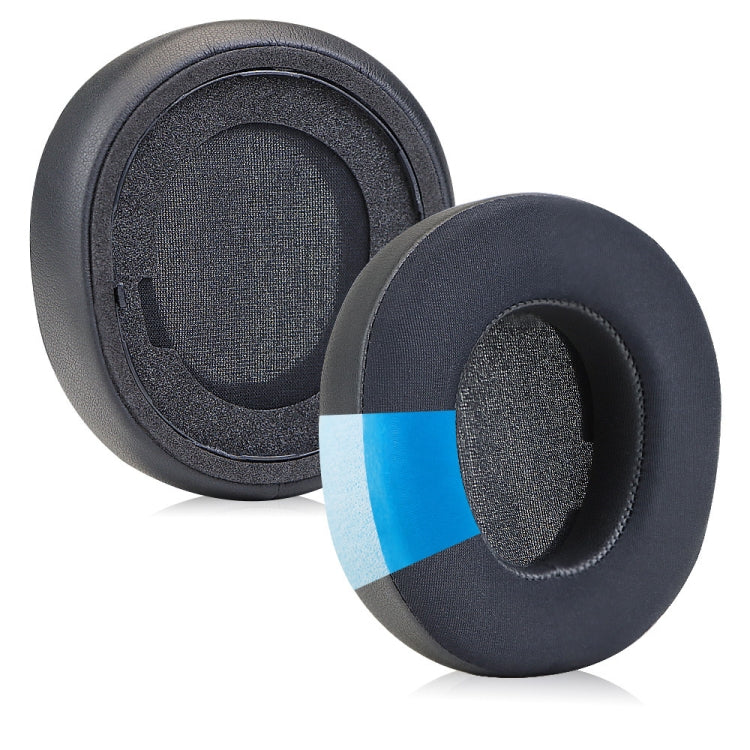 For SteelSeries 2pcs Ice Gel Headphone Covers, Ice 3/5/7 Black, Nova Pro Wired Black, NOVA Pro Bluetooth with Buckle Gel + Ice Silk Cloth