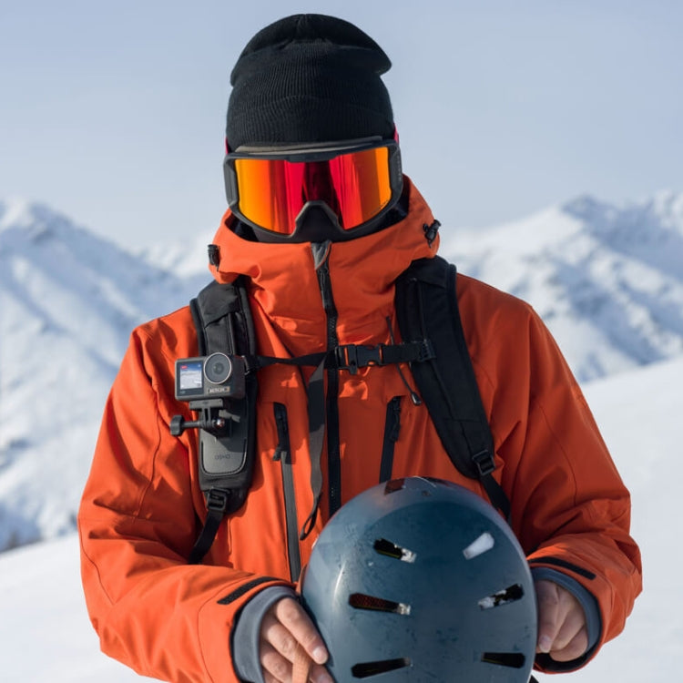 Original DJI Action 2 / Osmo Action / Osmo Action 3 / Osmo Action 4 Backpack Strap Mount, Backpack Strap Mount