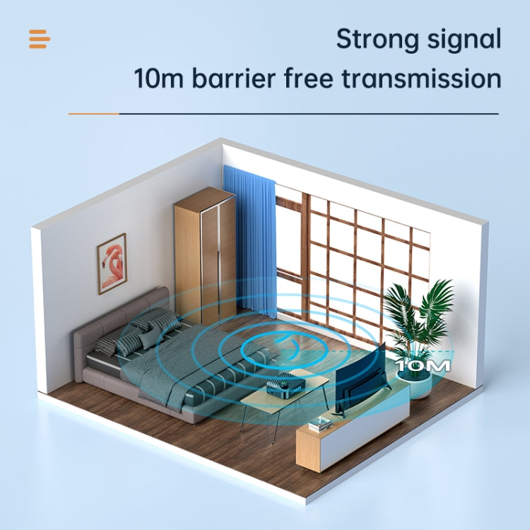 Digital Display Bluetooth 5.3 Audio Receiver Transmitter Support USB /TF Card MP3 Player, C68